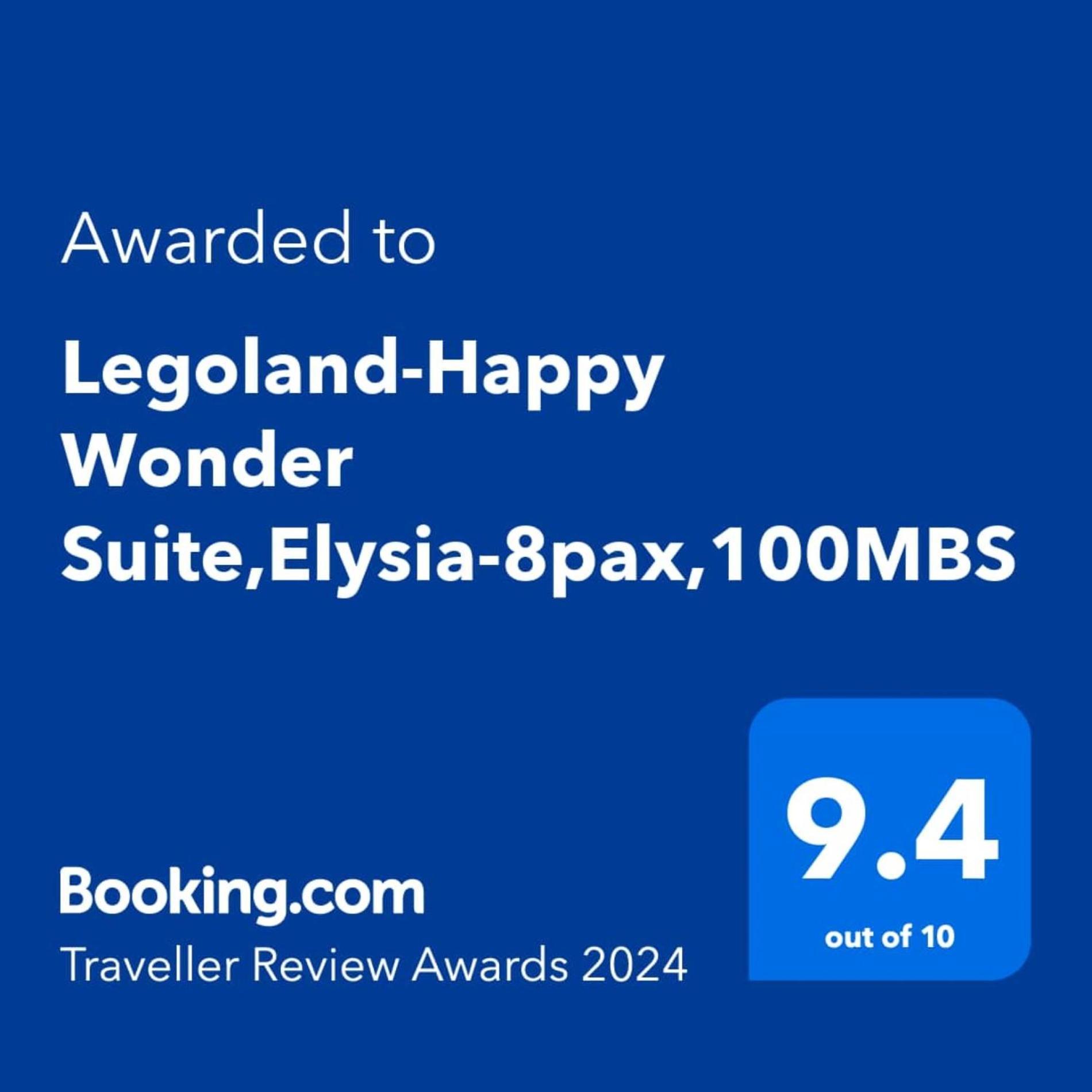 Legoland-Happy Wonder Suite,Elysia-8Pax,100Mbs Nusajaya  Exterior foto